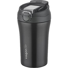 Mabelme Store Prime Çift Kapak Sistemli Pipetli/pipetsiz 400ML Çelik Mug