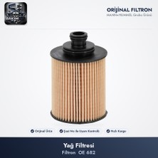 Filtron OE682 Yağ Filtresi - Doblo / Linea / Fiorino / Corsa / Astra H 1.3 Multijet ve CDTI