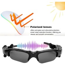 Happy Trend Bluetooth Güneş Gözlüğü, Stereo Ses, Müzik Çalma ve Arama Özellikli Kulaklık Bisiklet ve Koşu Için Uygun