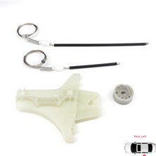 Arka Sol Kapı Cam Kriko Tamir Seti Vw Jetta Golf Mk5 A5 1k R32 Gtı Plus 5m1 1K4839461 Için