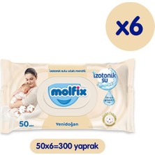 Happy Trend Izotonik Sulu Islak Mendil Yenidoğan 300 Adet