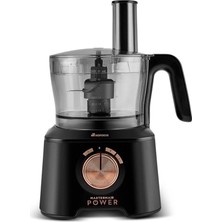 Happy Trend Mastermaid Power Max 11 In 1 Mutfak Robotu Black Copper 2500 W