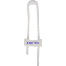 Happy Trend Bebe 8604 Dolap Kapı Kilidi (2 Adet), Beyaz