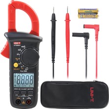 Happy Trend Dijital Ac Akım Ölçüm Cihazı True Rms Otomatik Manevra Pensesi Multimetre, Canlı Tel Algılamalı Ac/dc Gerilim, Ac Akım, Direnç, Diyotlar, Süreklilik Için