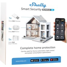 Happy Trend Smart Security Bundle Xl | Bluetooth Ağ Geçidi ile Akıllı Bluetooth Güvenlik Paketi, Hareket Sensörü ve Pencere Sensörü | Ev Otomasyonu | Hub Gerektirmez | Uzun Pil Ömrü