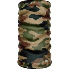 Happy Trend Taktik Extreme Klasik Kamuflaj Desenli Boyunluk Buff Bandana Saç Bandı Balaclava Yüz Maskesi