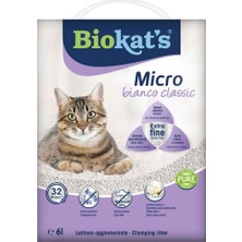Happy Trend Kedi Kumu Micro Bianco Classic 6 Lt
