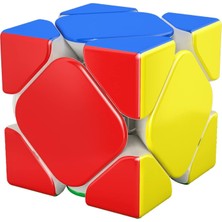 Happy Trend Manyetik Hız Küpü (2022 Bütçe Küpü), Uygun Maliyetli Moyu Skewb Speed Cube, Etiketsiz Şiş, Yeni Başlayanlar Için Iyi Seçim