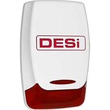 Happy Trend Sahte Siren, LED Işıklı Caydırıcı Alarm Görünümlü Sistem, 220V, Dış Mekan Uyumlu