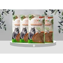 Happy Trend Çekirdeğinden Üretilen Aktif KARBONLU%100 Doğal Kedi Kumu 7.5lx4