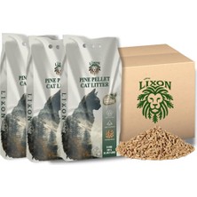 Happy Trend Çam Peleti Kedi Kumu 15 kg (30L) Yavru/yetişkin Kediler, Kemirgenler IÇIN%100 Biyobozunur - Astımlı Kediler Için Uygun - Kimyasal Içermeyen - Yüksek Emiş Gücü - 5 kg x 3 Adet