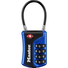 Happy Trend Lock Asma Kilit, Set Your Own Combination Tsa Accepted Cable Luggage Lock, 1-3/20.3 cm Genişliğinde, Çeşitli Renkler, 4697D