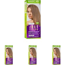 Mabelme Store Prime Procsin Mix Kıt Parlak ve Canlı 7.3 Kumral Dore Kalıcı Saç Boyası Kumral Dore (4 Paketi)