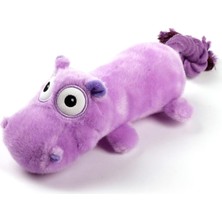 Happy Trend For Paws Ultrasonik Dans Eden Hippo Köpek Oyuncağı, Yavru Köpek Sakinleştirici Peluş Oyuncaklar..