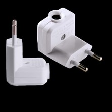 Happy Trend L Tipi 10A Beyaz Erkek Fiş – 250V Priz Uyumlu, 1 Adet