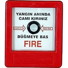 Happy Trend Yangın Alarm Ihbar Ikaz Butonu Acil Durum Butonu 220 V