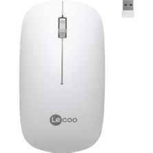 Happy Trend Kablosuz 1200DPI 3 Tuşlu Sessiz Pc, Mac, Dizüstü Bilgisayar Için, USB Mini Alıcı Ile, Sağ ve Sol Elle Kullanıma Uygun Optik Mouse Beyaz