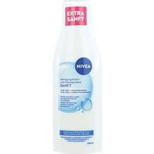 Happy Trend Temizleme Sütü Yumuşak, Yumuşak Makyaj Çıkarıcı Makyaj ve Suya Dayanıklı Maskarayı Giderir, Aloe Vera ve Hiyalüronik Asit ile Canlandırıcı Yüz Temizliği (200 Ml)