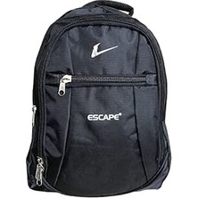 Happy Trend Escape Okul Sırt Çantası 15 Inç Laptop Notebook Siyah Renk 4 Farklı Bölme 31X44 cm Escape 307