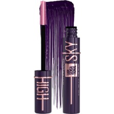 Happy Trend New York Lash Sensational Plum Twilight, Göz Alıcı Bir Göz Makyajı Için Koyu Mor Maskara, Aşırı Uzunluk ve Tam Hacim, Yoğun Görünüm, Sky High, 7 ml