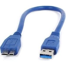 Happy Trend USB 3.0 Kablo 30 cm USB 3.0 Harici Harddisk Kablosu