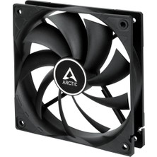 Str Store F12 - Pc Fanı, 120 mm Standart Kasa Fanı, Sessiz Fan, Standart Gövdeli Kasa Fanı, Itme Veya Çekme Yapılandırması Mümkün, 1350 Rpm - Siyah