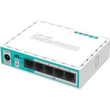 Happy Trend Router Hex Lite (RB750R2) Beyaz