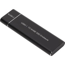 Happy Trend ZR966 M.2 Nvme SSD Kutusu, Type-C USB 3.0/3.1 10GBPS Harici SSD , Pcıe Nvme Tek Çeltik M-Key SSD Uyumlu, Alüminyum Taşınabilir Muhafaza