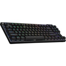 Happy Trend G Pro x Tkl Lıghtspeed Kablosuz Lıghtsync Rgb Pbt Tuş Başlıkları ile Ingilizce Oyun Klavyesi - Siyah , Gx Brown Tactile