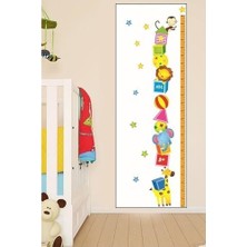 Mabelme Store Prime (PSTER21304) Şirin Hayvanlar Çocuk Boy Ölçer Poster