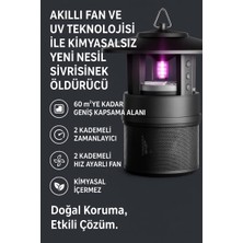 Happy Trend Sivrisinek Kovucu ve Öldürücü –elektrikli - Dış Ortam - Kimyasalsız Yeni Nesil Uv Vakum Teknolojisi