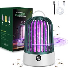 Happy Trend 1 Arada Böcek Öldürücüler, Iç Mekan, Elektronik Sivrisinek Avcısı, USB Şarj Edilebilir Sivrisinek Tuzağı, Dış Mekan Meyve Sinekleri Öldürücü, Iç Mekan LED Fener Işığı, Ev, Mutfak, Veranda, Arka
