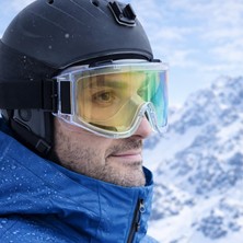 Happy Trend Güneş Kar Gözlük Snowboard Glasses Ekonomik Seri Gözlük