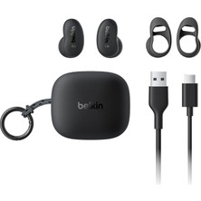Str Store Soundform Anywhere Kablosuz Kulak Içi Kulaklık, Hafif, Uzun Süreli Konfor Sunan Bluetooth Kulaklıklar, Iphone, Ipad, Tablet, Dizüstü Bilgisayar, Bisiklet, Koşu Için Ipx4 Suya Dayanıklı, Siyah