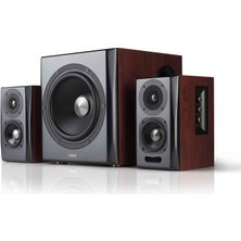 Happy Trend S350DB Kitaplık Hoparlör ve Subwoofer 2.1 Hoparlör Sistemi Bluetooth V4.1 Aptx Kablosuz Ses, Optik Giriş