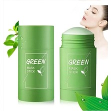 Happy Trend Yeşil Çay Özlü Green Mask Siyah Nokta ve Sivilce Maskesi 40 Gr.