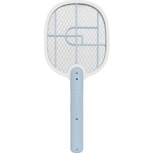 Happy Trend Taşınabilir Sinek Öldürücü Mor Işık Tenis Raketi 21CM x 26CM Şarjlı Dekoratif Yatak Odası, Çocuk Odası, Bebek Odası Sinek Kovucu USB Şarjlı USB-016