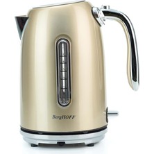 Happy Trend Gem Metallic 1.7 Litre Su Isıtıcısı – 2200 W, Paslanmaz Çelik Gövde | Gold