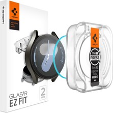 Str Store Galaxy Watch 7 (44MM) ile Uyumlu Ekran Koruyucu Cam Kolay Kurulum Glas.tr Ez Fit (2 Adet) - AGL08493