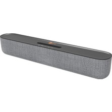 Happy Trend 10W Bluetooth Kablosuz Hoparlör - Masaüstü, Pc, Tv, Laptop Uyumlu, Usb/sd Kart/aux Girişi, 360° Surround Ses, Taşınabilir Soundbar Siyah