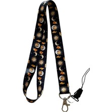 Happy Trend Ay Galaksi Boyun Ipi Telefon Askısı Lanyard