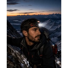 Str Store 30W Sensörlü Şarjlı LED Kafa Feneri Zoom Özellikli Güçlü Aydınlatma