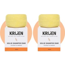 Mabelme Store Prime Krijen Hindistan Cevizi & Portakal Kabuğu Katı Şampuan 100 gr (2 Paketi)