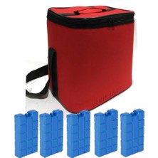 Happy Trend Buz Aküsü Hediyeli Izole 26 Lt Termos Çanta Sıcak-Soğuk 12 Saat Koruma Piknik Seyahat Buzluk Çanta