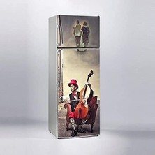 Mabelme Store Prime Buzdolabı Kaplama Dolap Kaplama Etiketi Kemancı