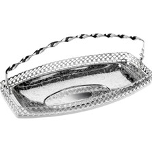 Mabelme Store Prime Saplı Oval Kurabiyelik 24 x 12,5 cm