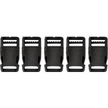Happy Trend Plastik Çanta Tokası Klipsli Ayarlı Toka Geçmeli Kilitli Toka Sırt Çanta Toka Aparatı 5'li Set Genişlik 3 cm Boy 5 cm