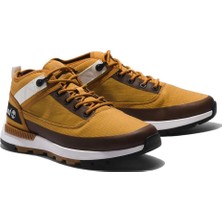 Happy Trend Mid Lace Up Sneaker Erkek Trekking Bot ve Ayakkabısı TB0A64RC2311 Sarı