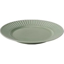 IKEA Strımmıg Tabak , Soluk Gri-Yeşil, 27 cm