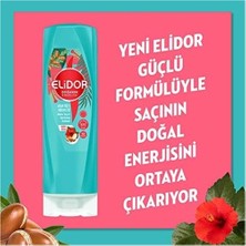 Mabelme Store Prime Elidor Doğanın Enerjisi Saç Bakım Kremi Argan Yağı ve Hibiskus Özü Dökülme Karşıtı ve Güçlü Uzamayı Destekleyici 350 ml